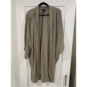 Long green/gray sweater